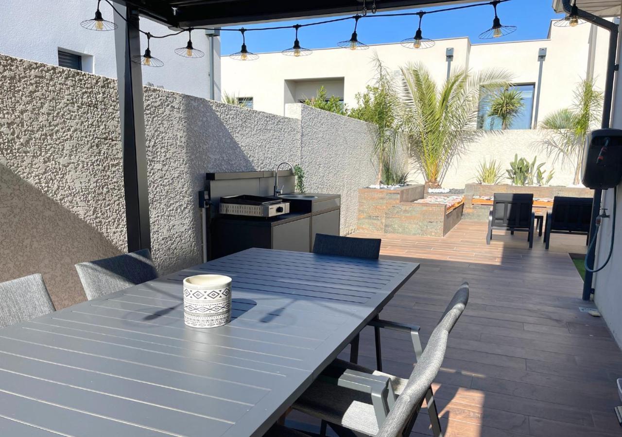 Villa Contemporaine Avec Piscine Chauffee Proche Des Plages Sauvian 외부 사진